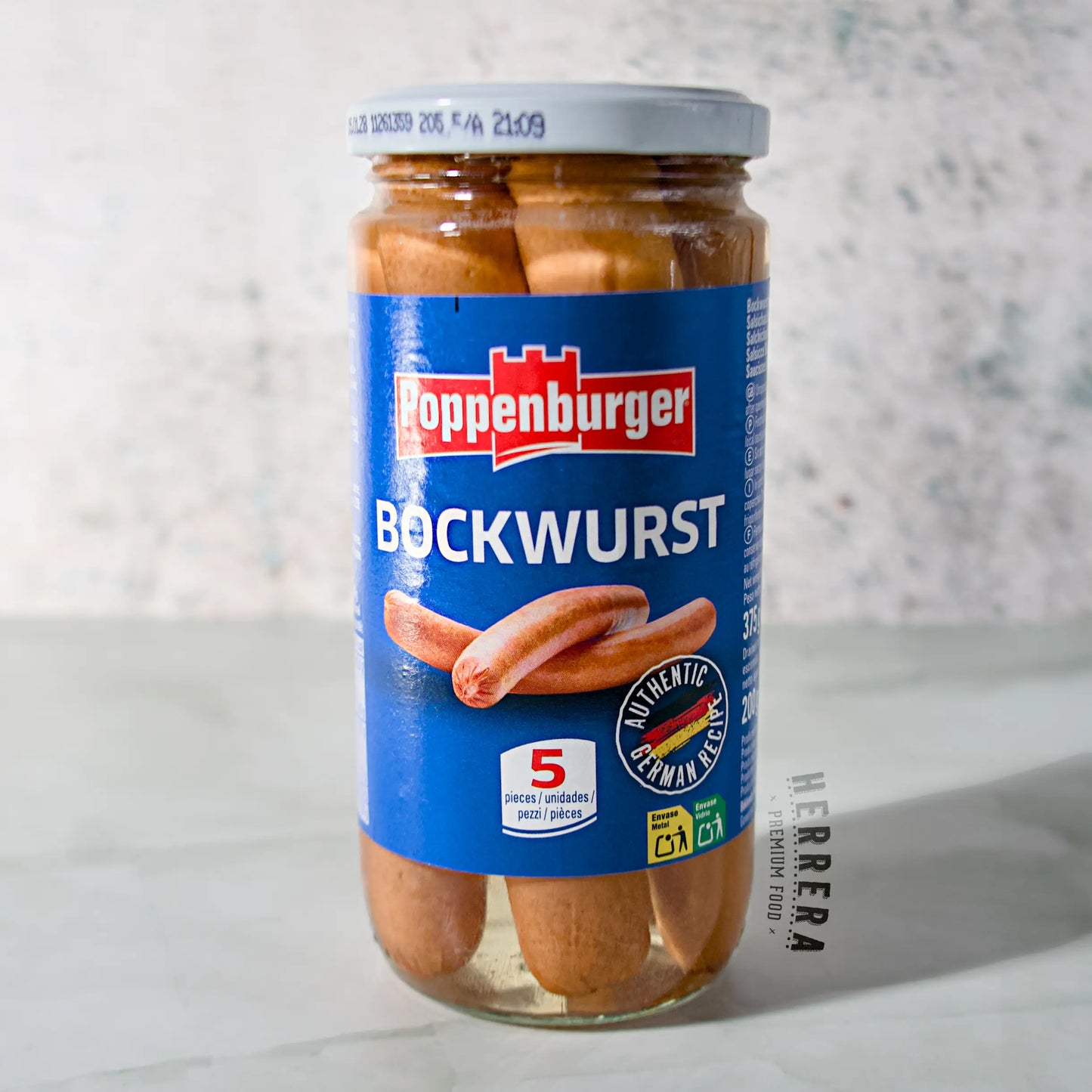 Salchichas Bockwurst Poppenburger