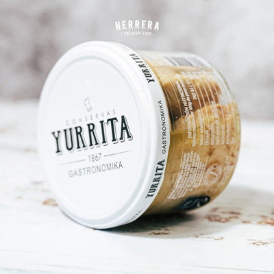 Conserva gourmet de Bonito del Norte Yurrita en elegante tarro de cristal