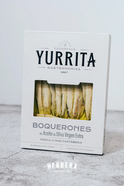 Boquerón del Cantábrico en Aceite de Oliva Virgen Extra de Yurrita