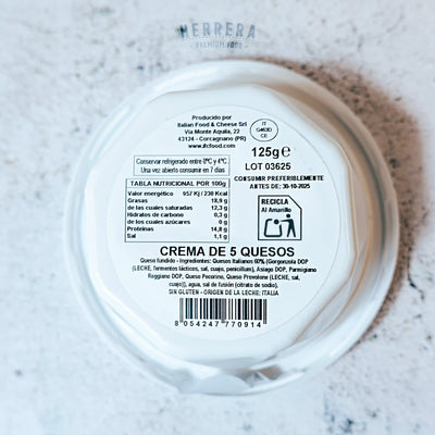 Crema al 5 Formaggi Calzetti