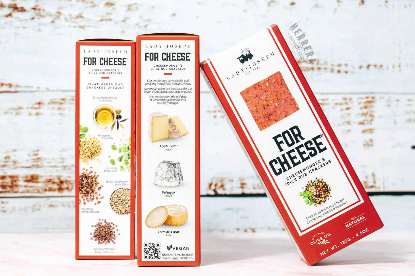 Crackers con Especias para Quesos Cheesemonger’s Spice Rub de Lady Joseph