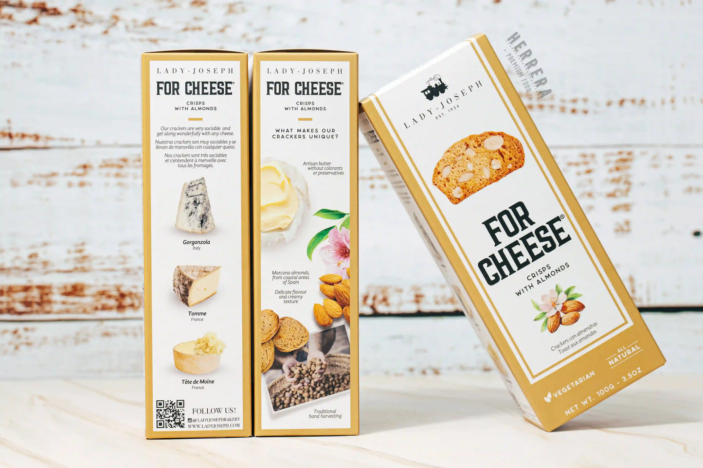 Deliciosos toast con almendras Marcona de Lady Joseph, ideales para aperitivos