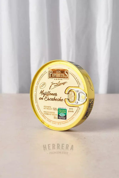 Tradición artesanal: Buen mejillón en salsa de escabeche.