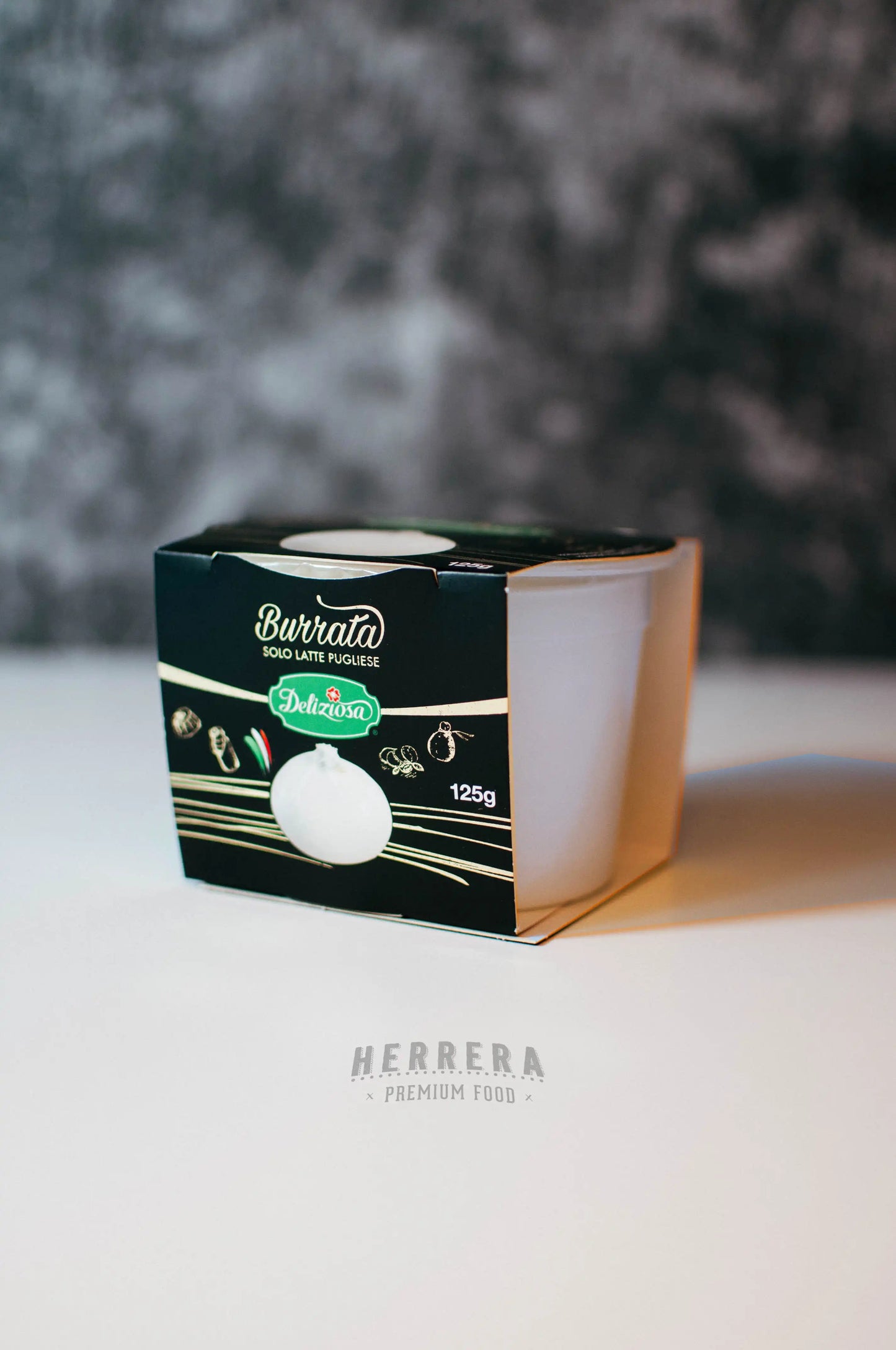 Auténtica burrata italiana de 125 g.