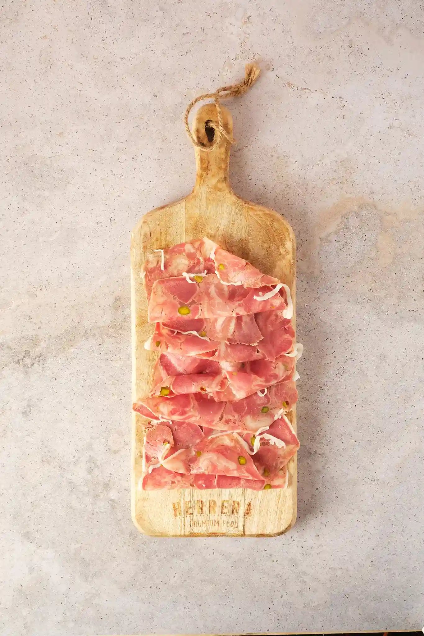 Ingredientes de calidad: Pistachos, Trufas y Jabalí