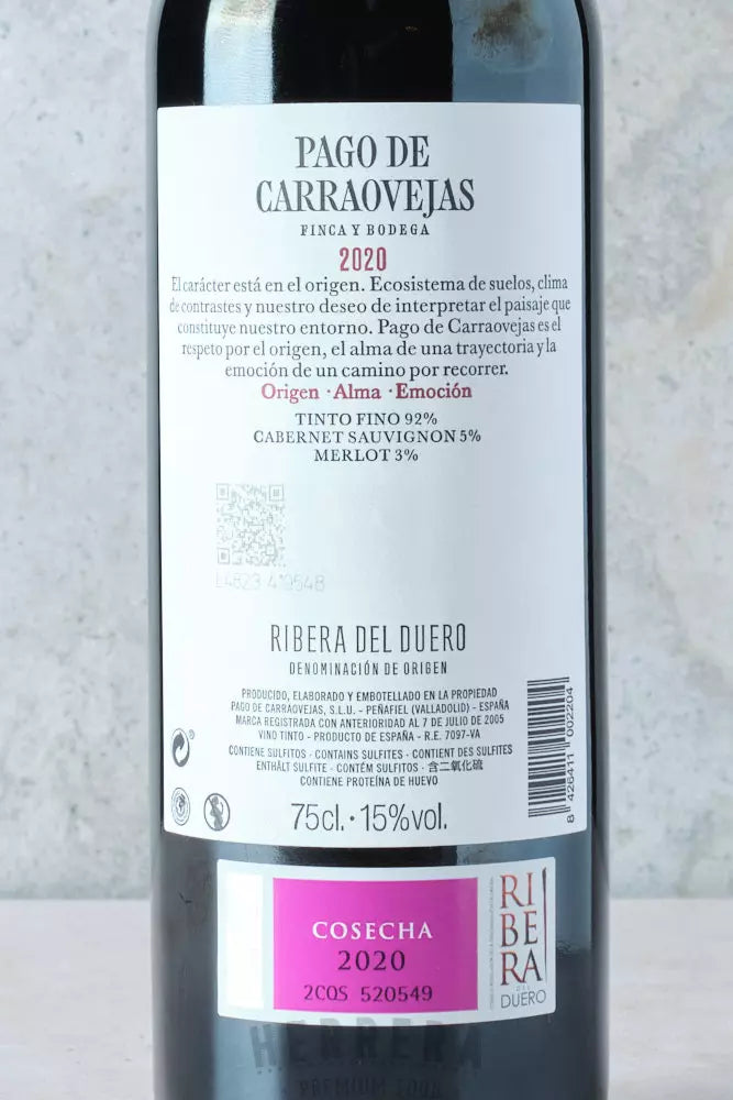 Sabor y Distinción en Cada Sorbo: Pago de Carraovejas