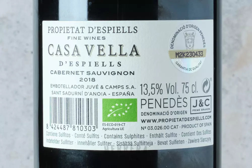 Cata cautivadora: Casa Vella D'Espiells 2018, Penedés.