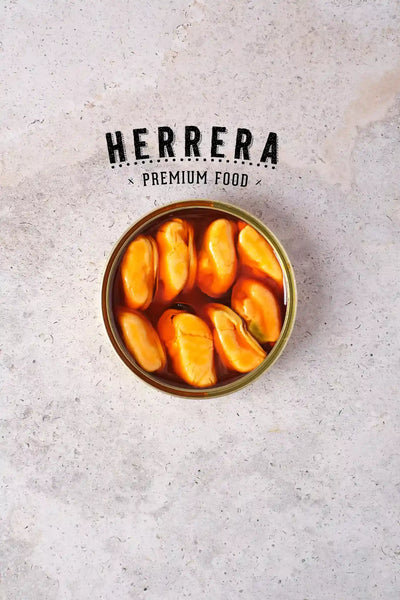 Mariscos de excelencia: Mejillones Gigantes en Escabeche Ramón Franco.