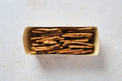 Tostadas gourmet ultra crujientes.