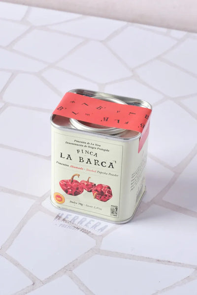 Aroma ahumado: Pimentón de la Vera.