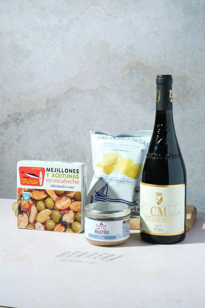 Pack Sabor Riojano HerreraFood: CM Matarromera y Delicias Gourmet