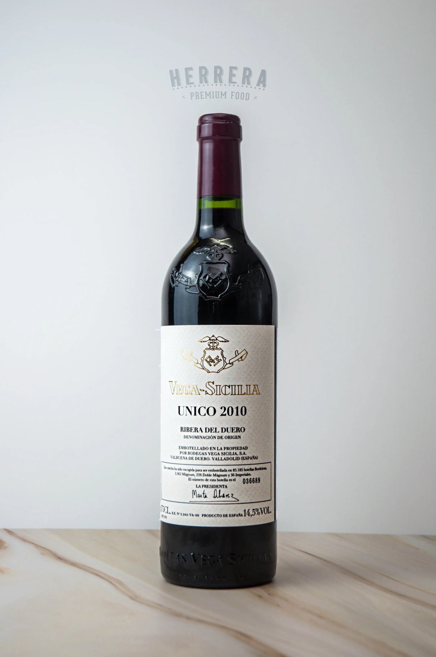 Degusta la Historia con Vega Sicilia Único 2010