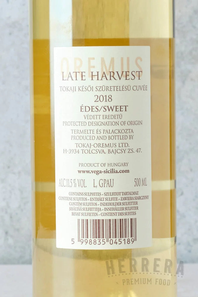 Tokaj-Hegyalja en cada sorbo de Tokaji Oremus 2021