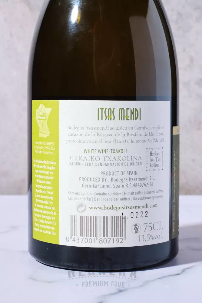 Itsas Mendi: El Vino que Cautiva Tus Sentidos
