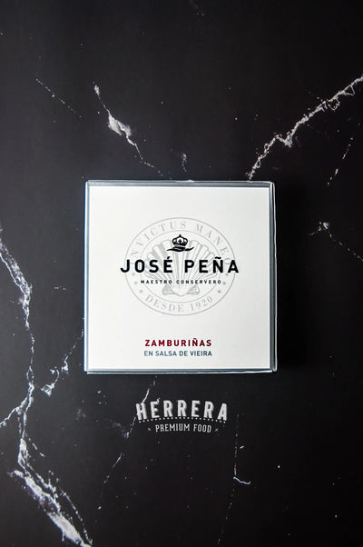 Delicias gallegas: Zamburiñas en Salsa Viera de HerreraFood.