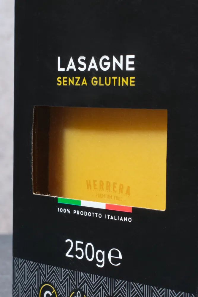Lasagne sin gluten, pasta de calidad.