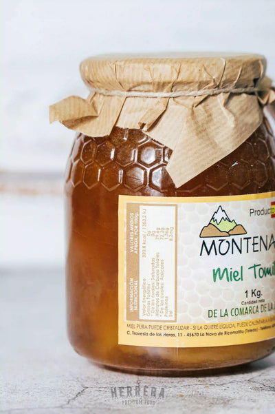 Miel de Tomillo monofloral, ideal para infusiones y postres Herrera Food
