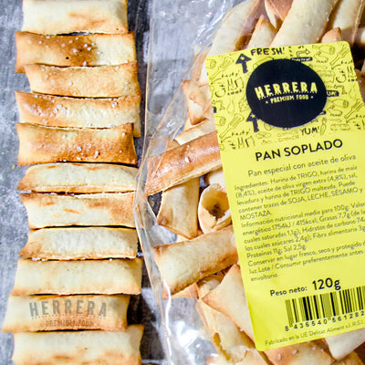 Pan Soplado Crujiente con Aceite de Oliva