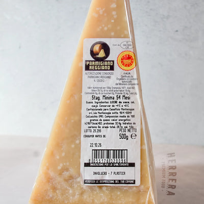 Queso Parmesano 54 Meses Parmigiano Reggiano DOP