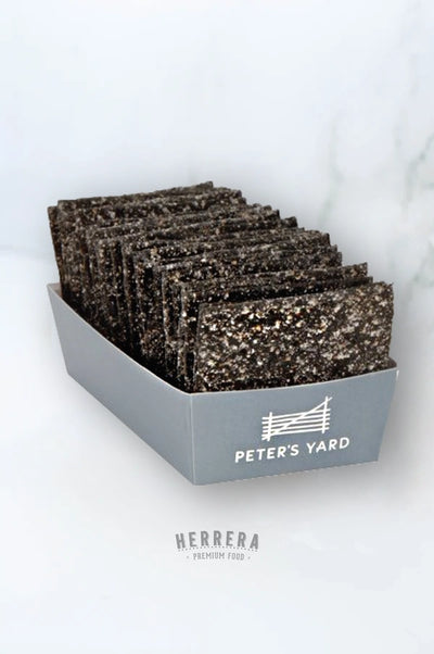 Peter's Yard Crackers de Centeno y Carbón