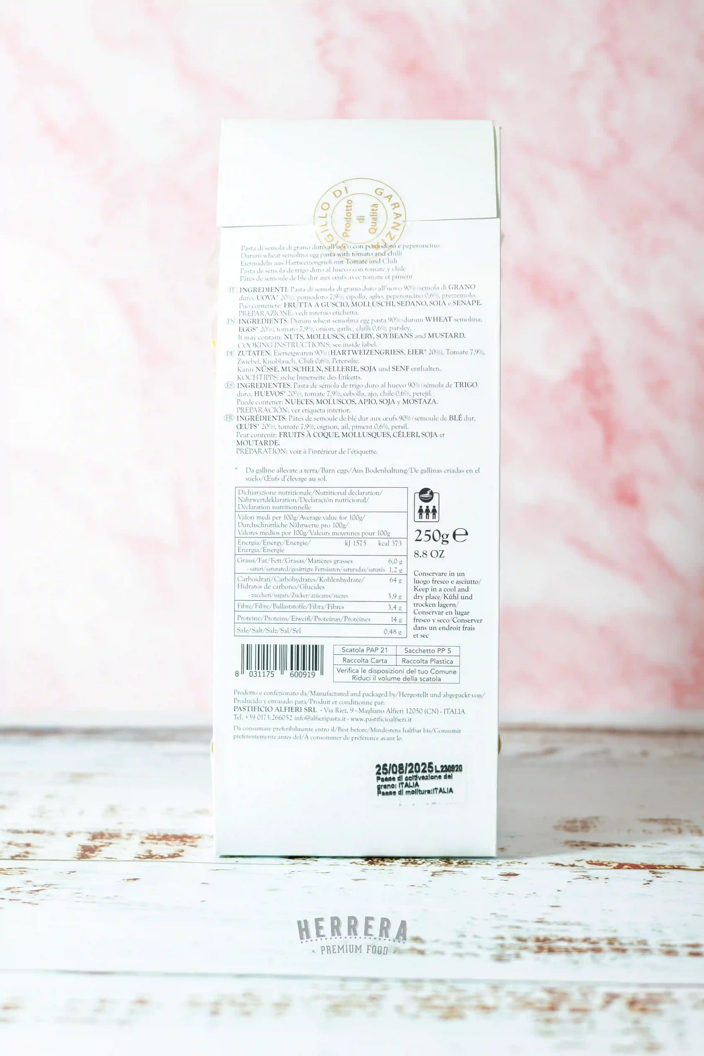 Tajarin All'Uovo con Pomodoro all'Arrabbiata