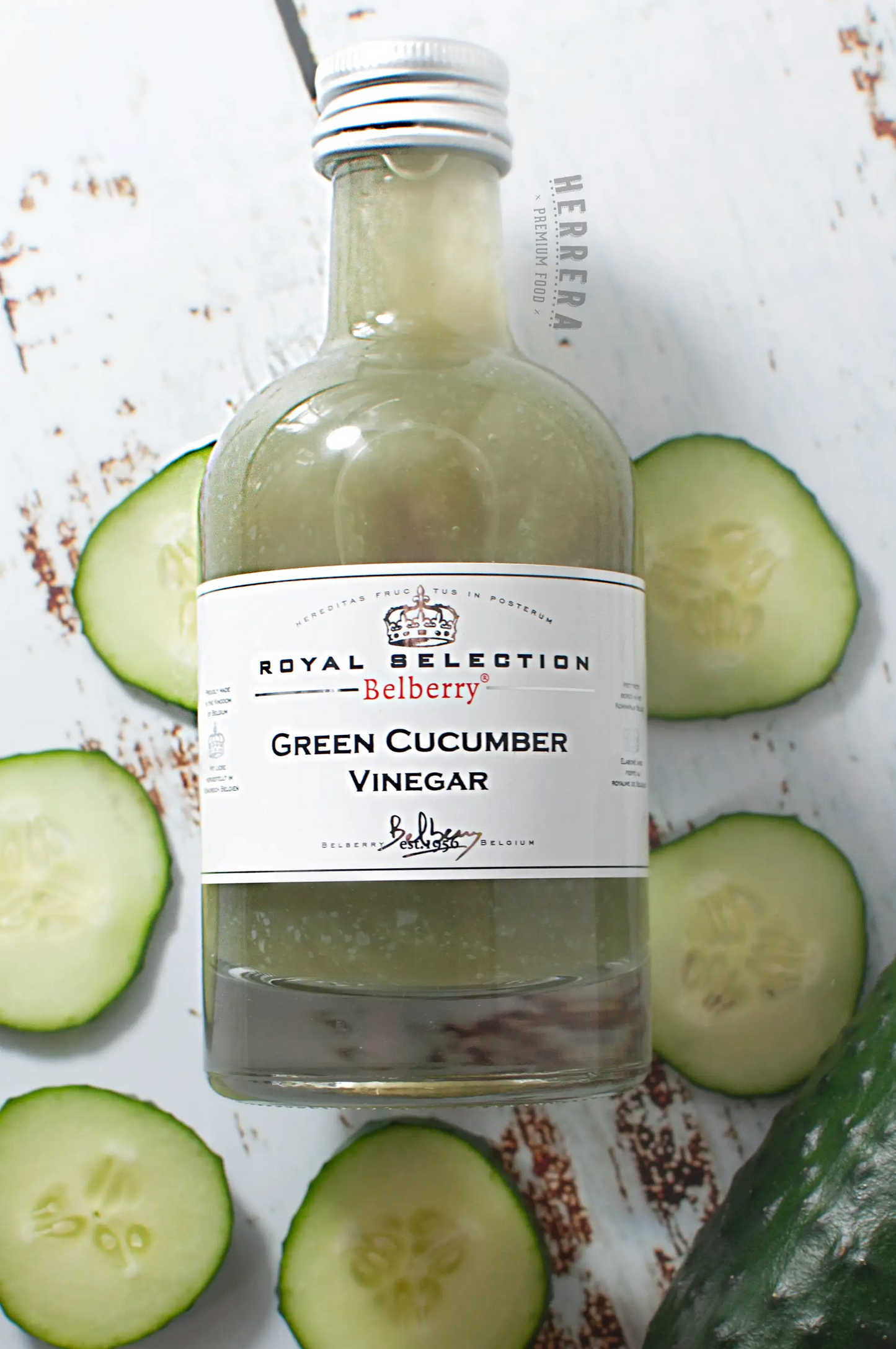 Botella de Vinagre de Pepino Belberry – Perfecto para marinados y vinagretas