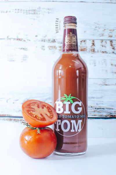 Botella de Big Tom – Zumo de tomate especiado para Bloody Mary