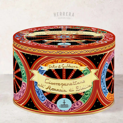 Panettone de Chocolate y Naranja de Sicilia Cioccopanettone all’Arancia di Sicilia Fiasconaro Dolce & Gabbana