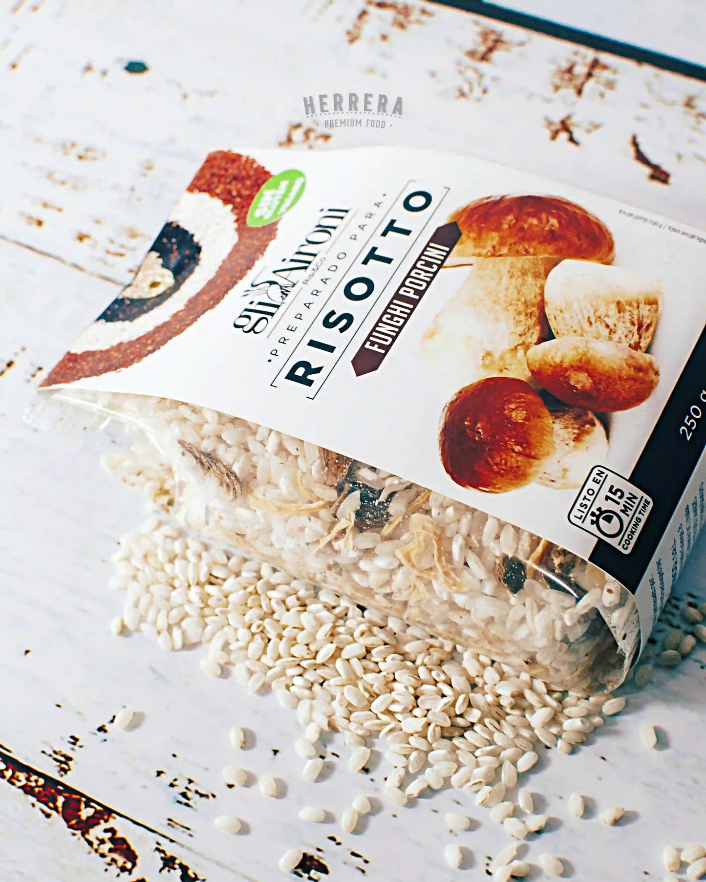 Risotto con Setas Porcini Gli Aironi