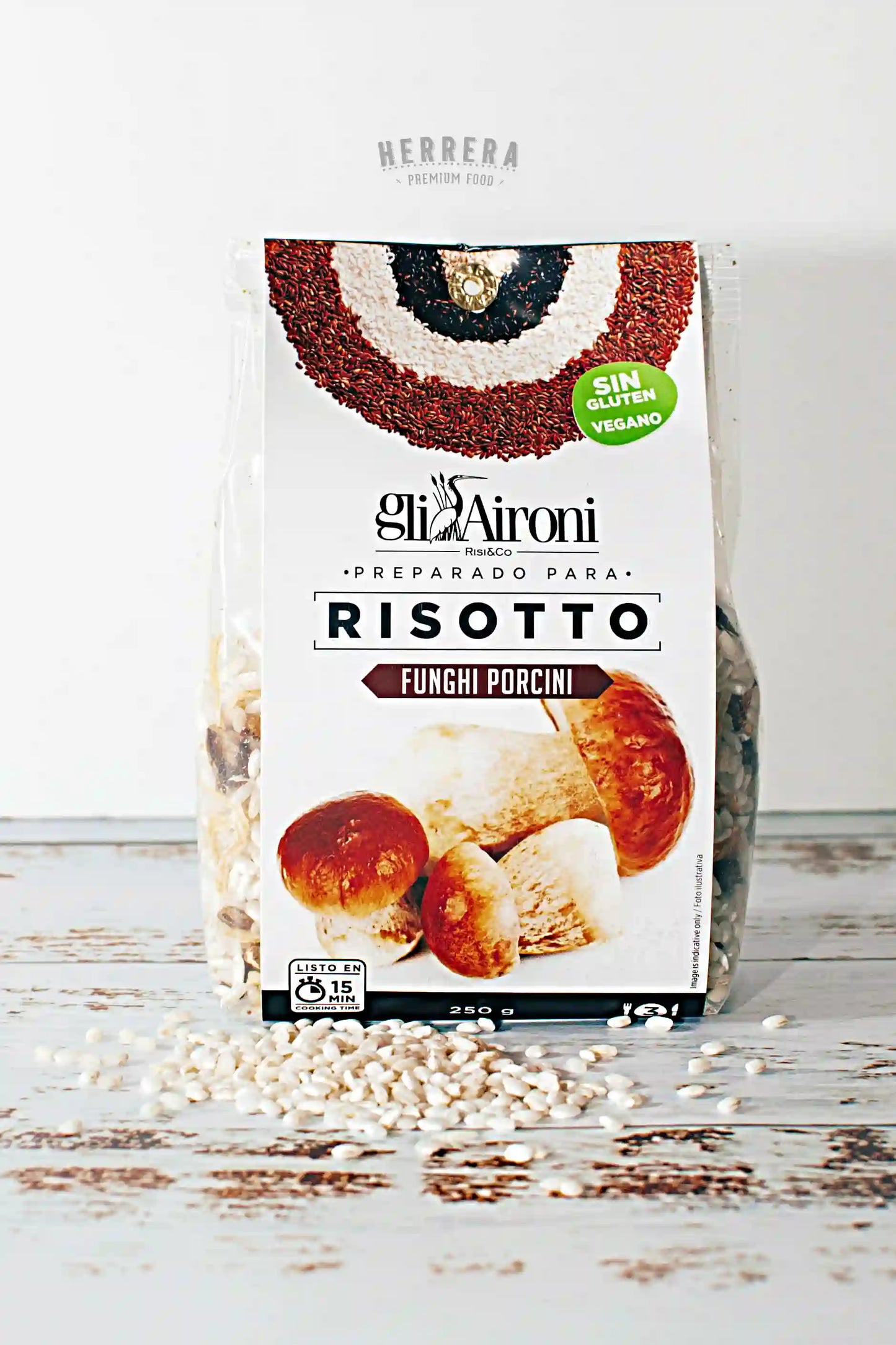 Risotto con Setas Porcini Gli Aironi