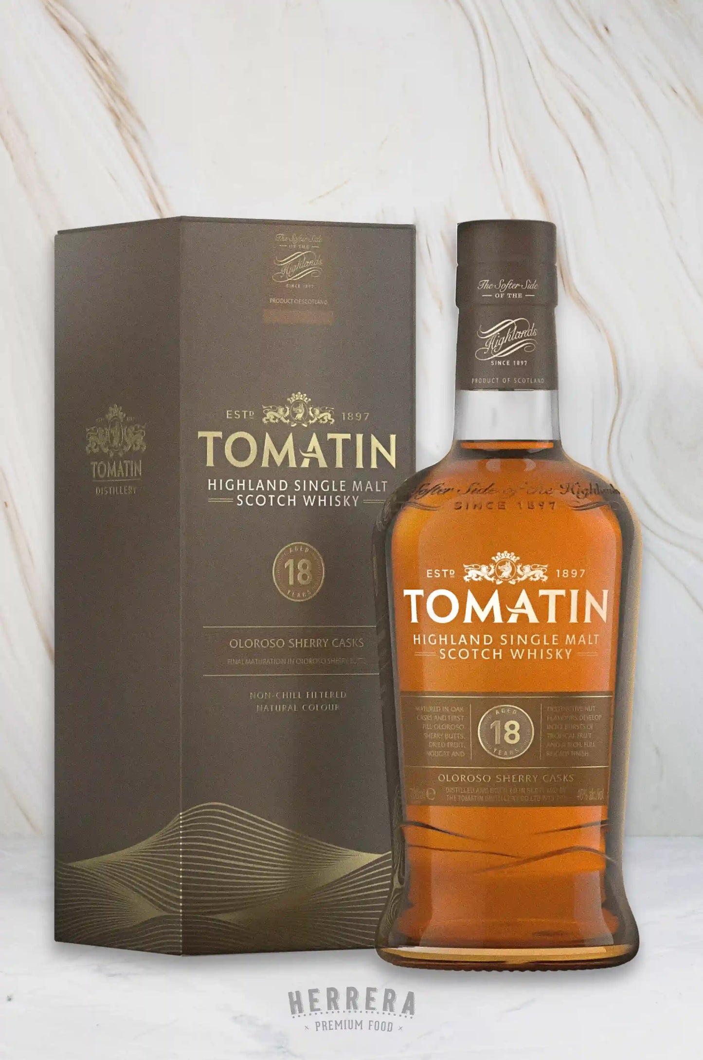 Tomatin 18 Años – Whisky Escocés Single Malt Premium