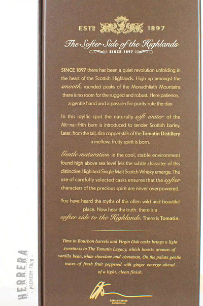 Tomatin Legacy – Whisky Escocés Single Malt