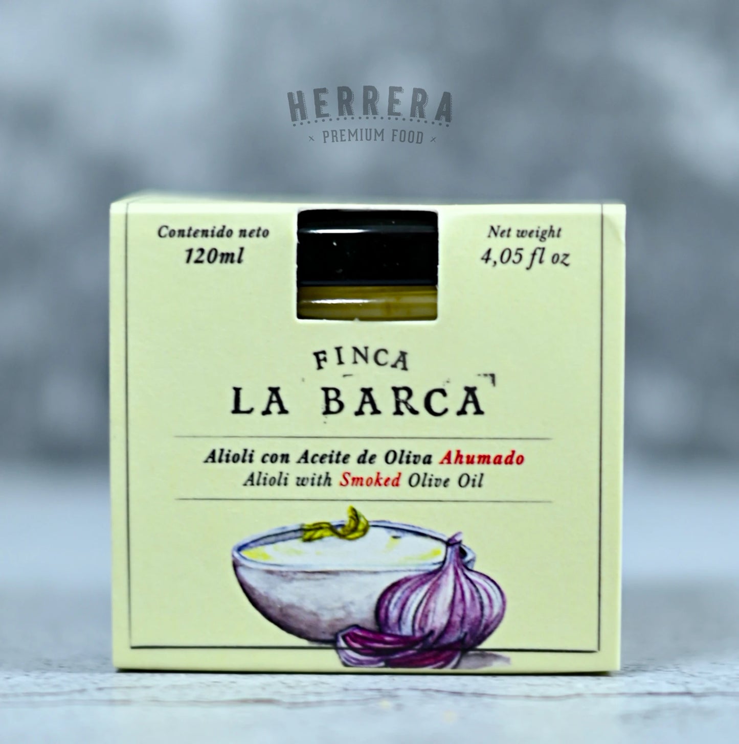 Alioli con Aceite de Oliva Ahumado