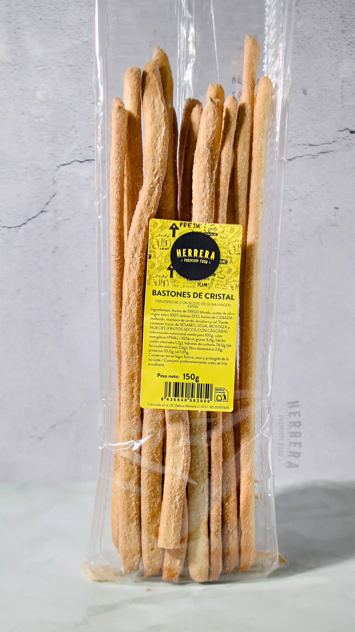Bastones de Cristal con Aceite de Oliva Virgen Extra
