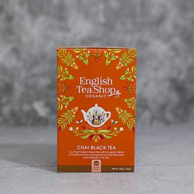 Té Chai Negro Bio English Tea Shop