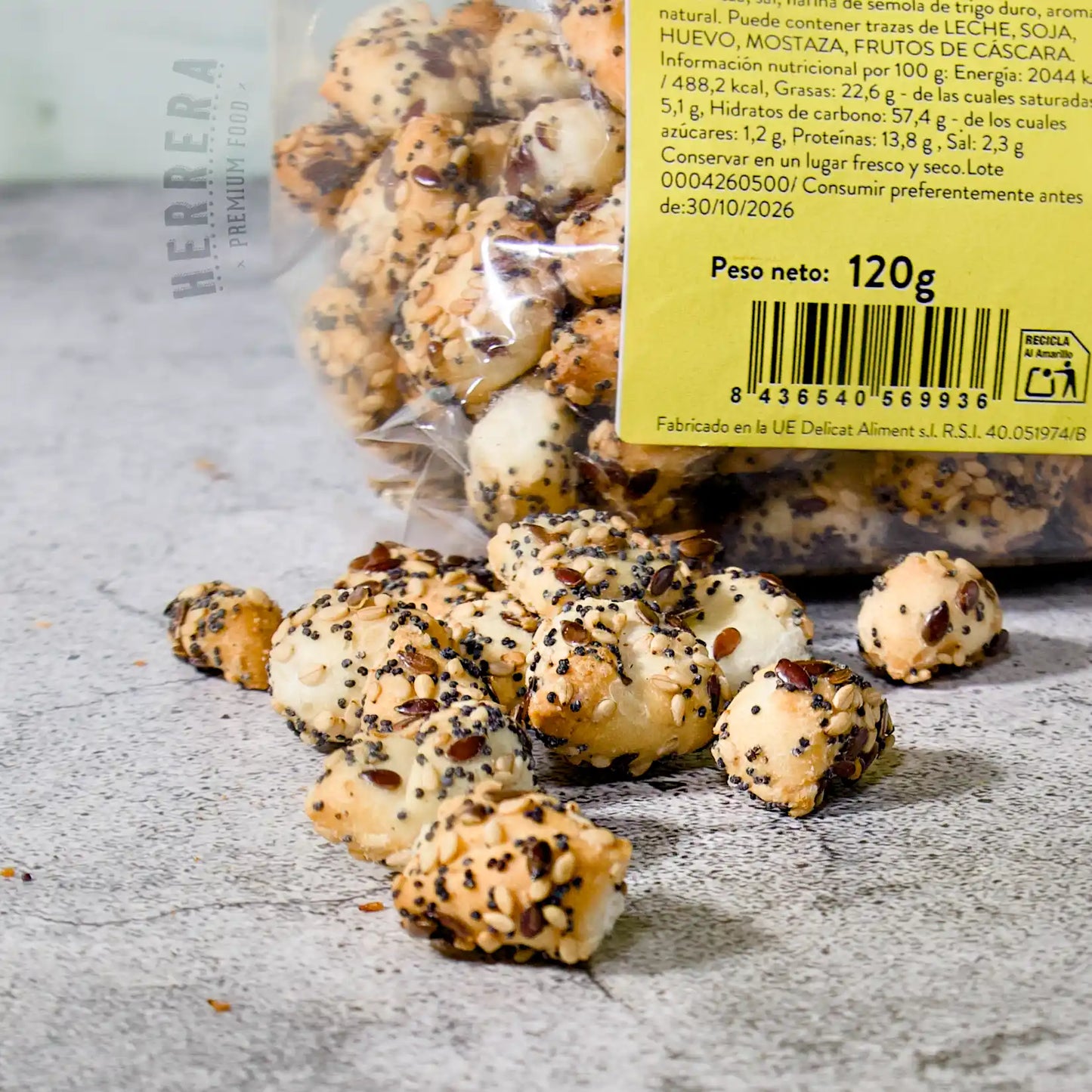 Bolas de Pan Tres Semillas