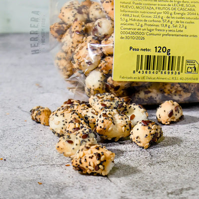 Bolas de Pan Tres Semillas