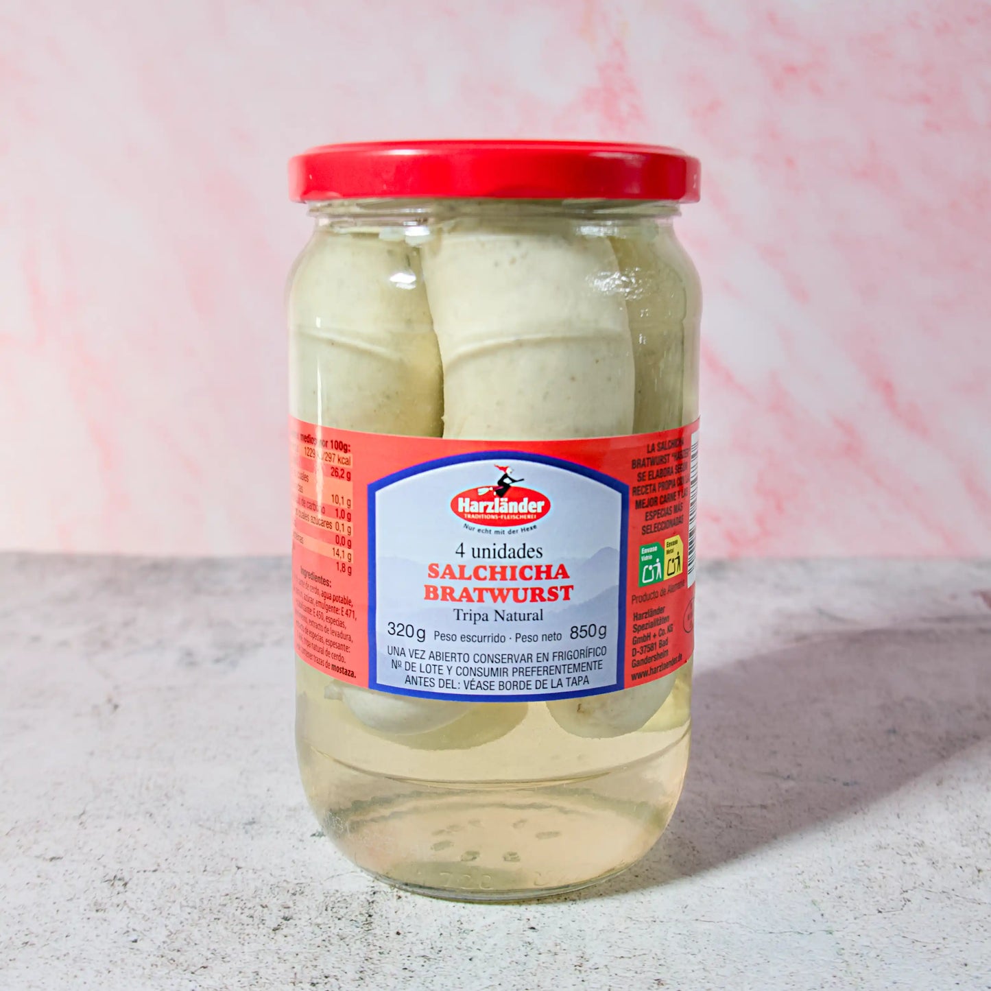 Salchichas Bratwurst Harzländer