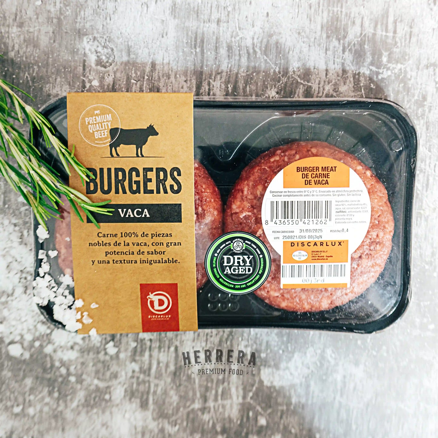 Hamburguesa de Vaca Dry Aged