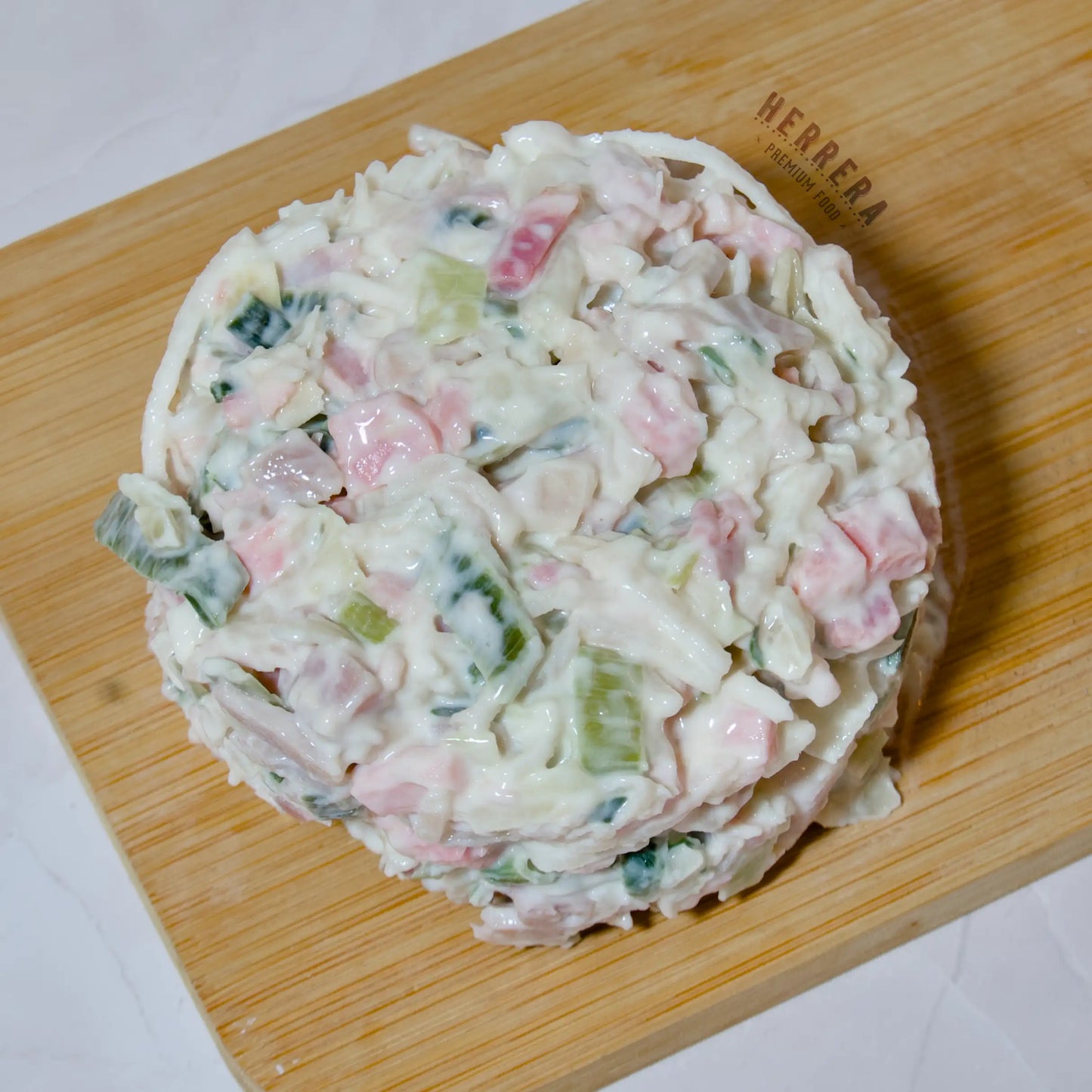 Ensalada de Puerro y Jamón Cocido