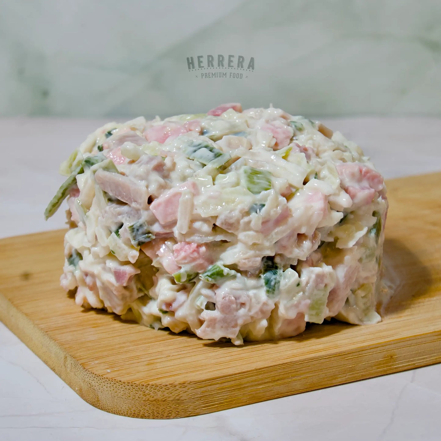 Ensalada de Puerro y Jamón Cocido