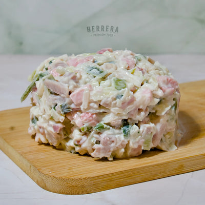 Ensalada de Puerro y Jamón Cocido