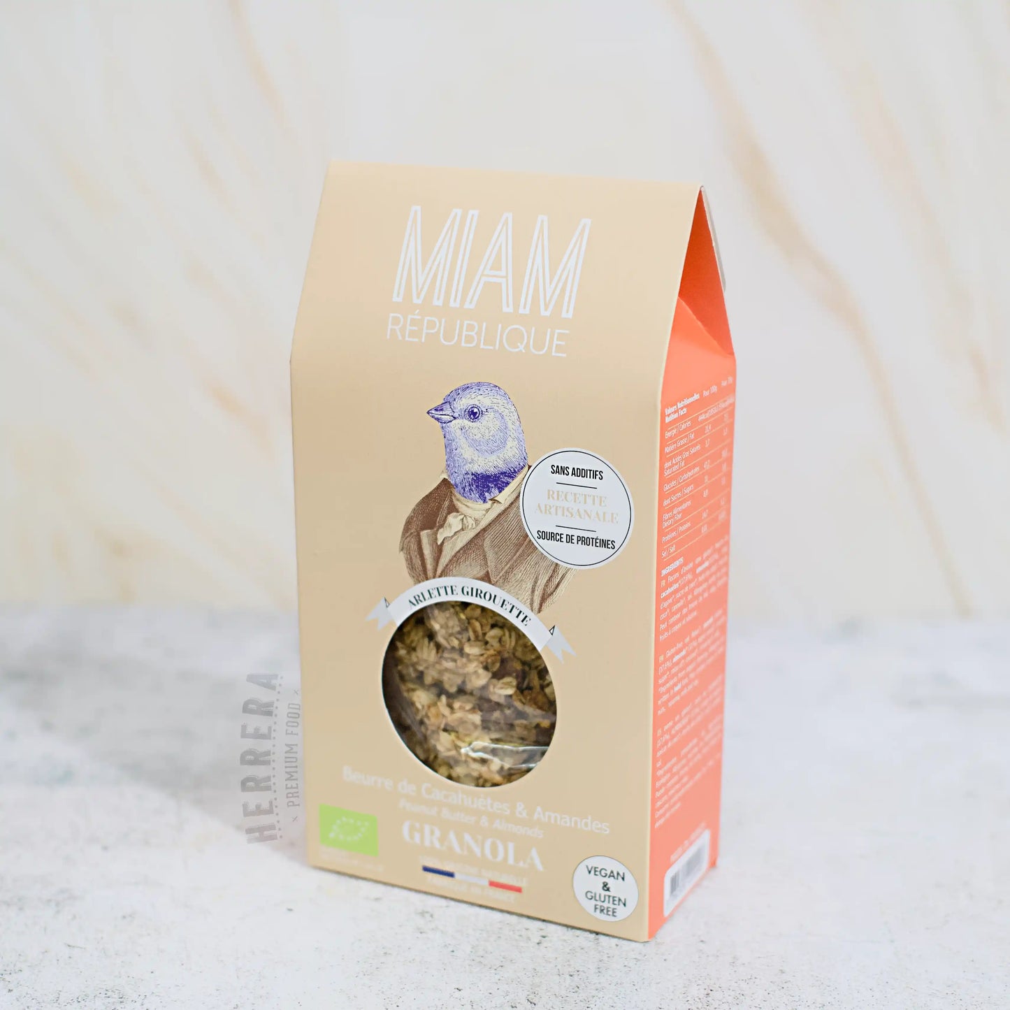Granola Bio Peanut Butter & Amandes – Vegana y Sin Gluten