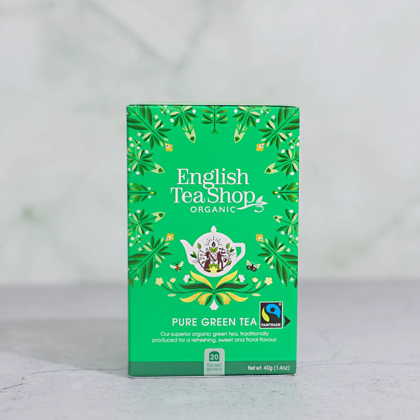 Pure Green Tea Bio English Tea Shop