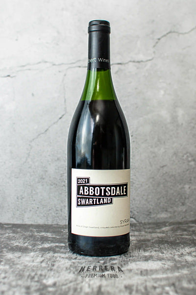 Disfruta del vino tinto Syrah 2021 Abbotsdale Swartland