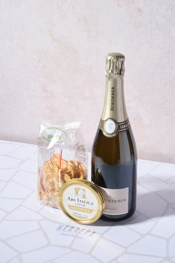 Brindis con Champagne y Delicatessen