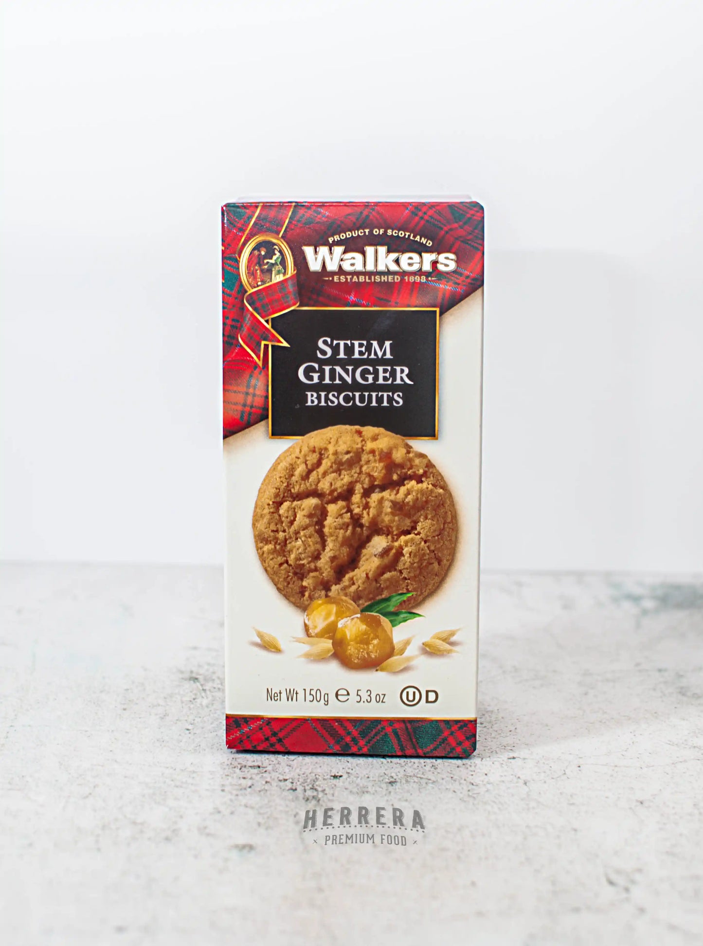 Galletas Walkers Steam Ginger Biscuits