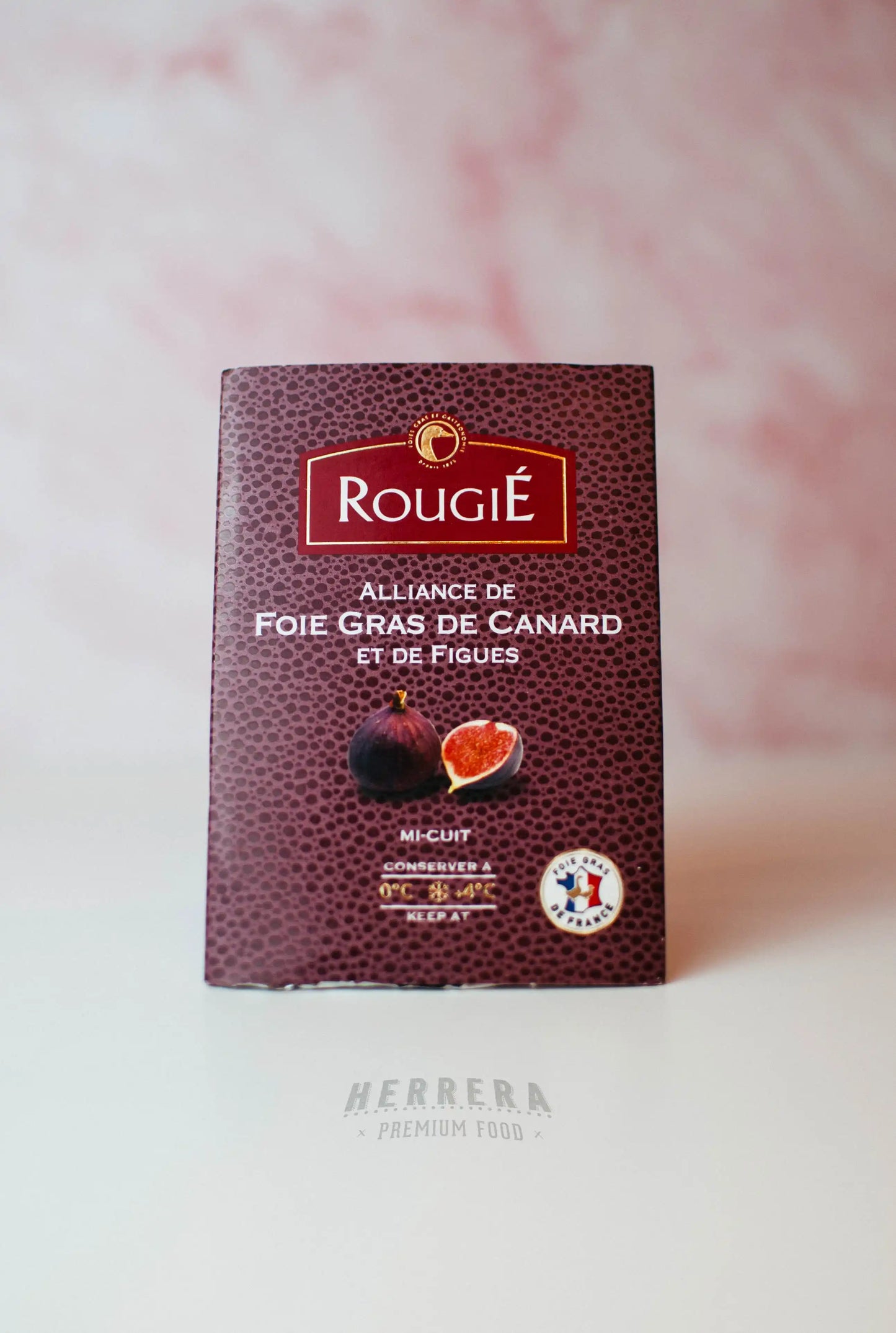 Foie gras de pato con higos, lujo gourmet.