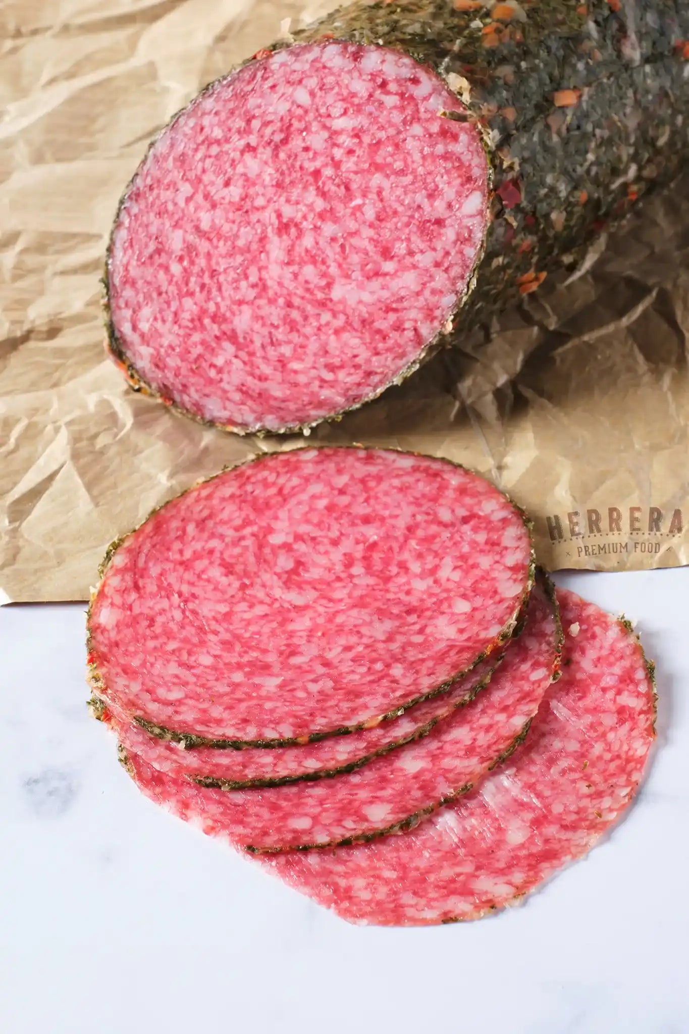 Salami Tradicional A Las Finas Hierbas | Gourmet | Herrera Food ...