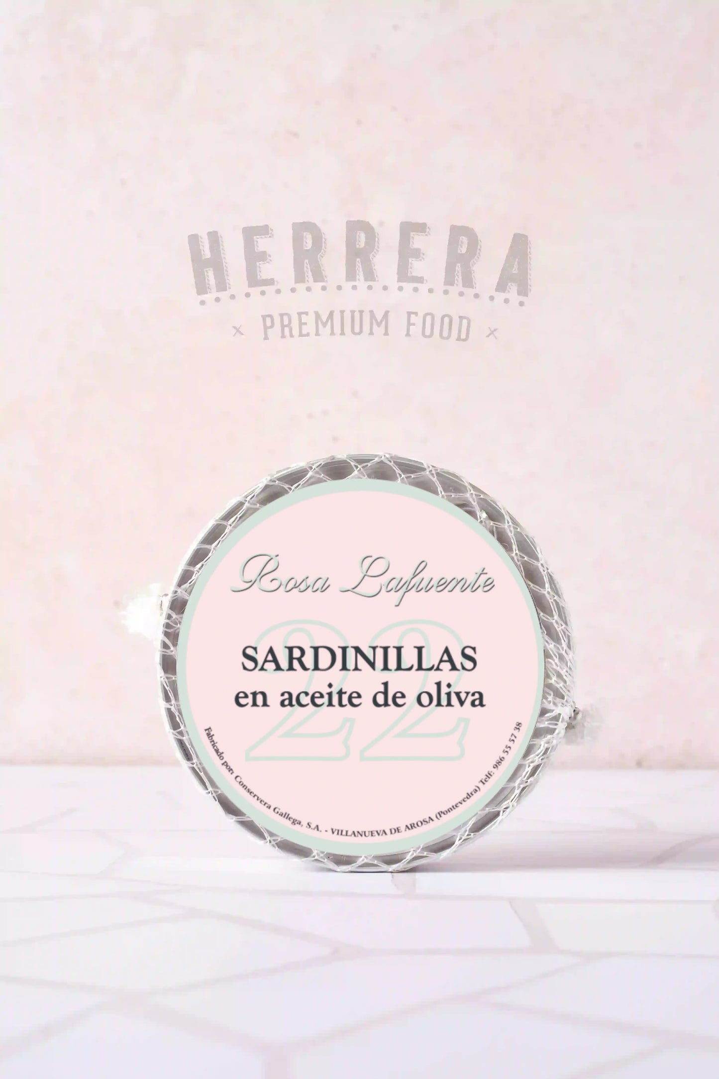 Sardinillas en Aceite de Oliva Rosa la Fuente 22 piezas